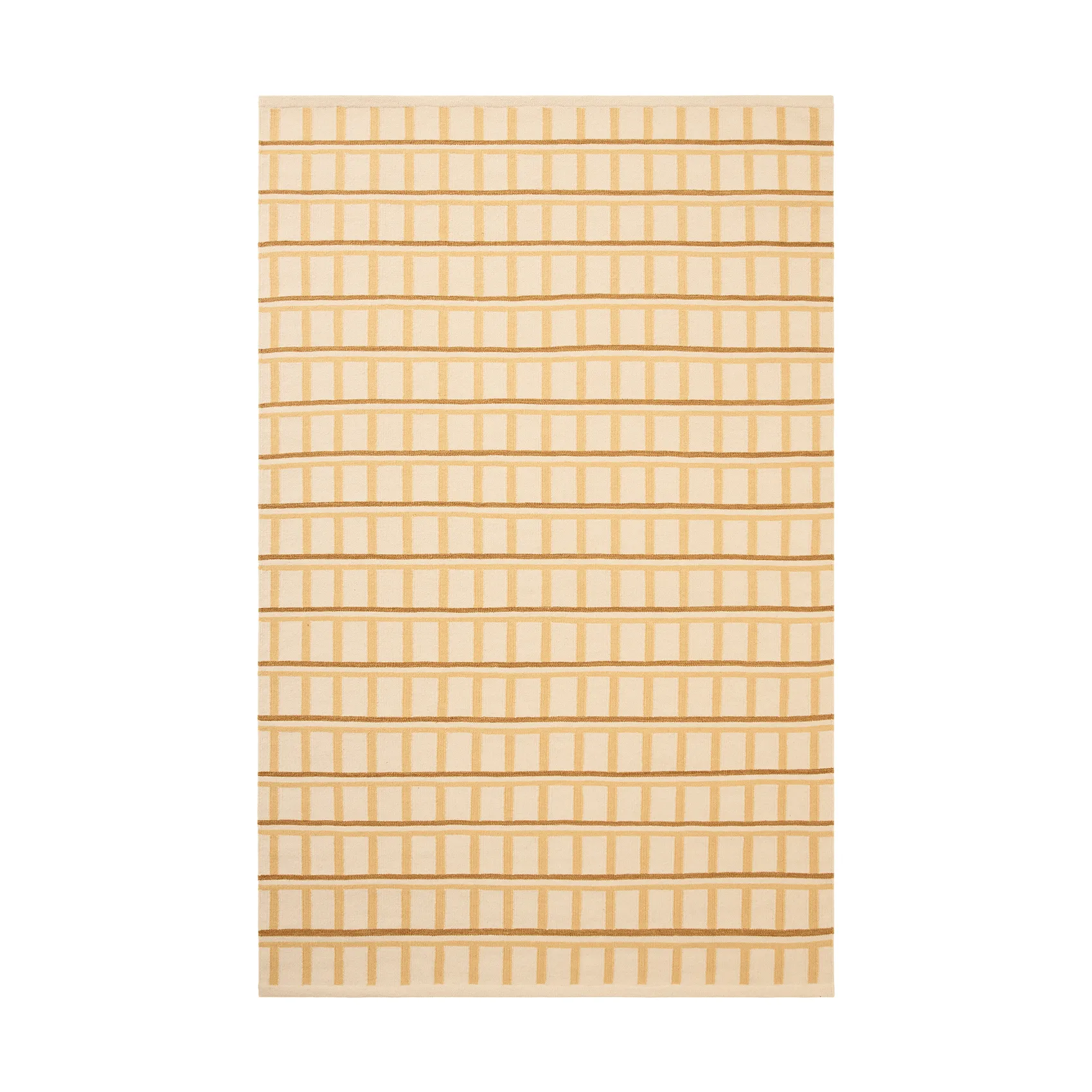 Mysore Wollteppich, Off White-Masala Yellow-Yellow, 180x270 cm Chhatwal & Jonsson