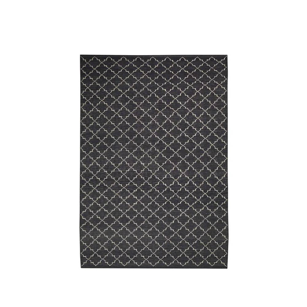New Geometric Teppich, Dark grey/off white-180 x 272cm Chhatwal & Jonsson
