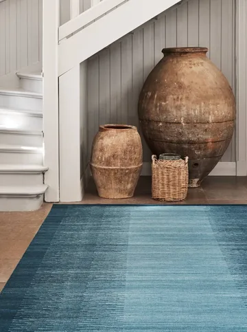 Tapti Wollteppich - Blue-Heaven Blue, 320x230 cm - Chhatwal & Jonsson
