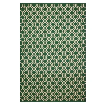 Varanasi Teppich 180 x 272cm - Green-off white - Chhatwal & Jonsson
