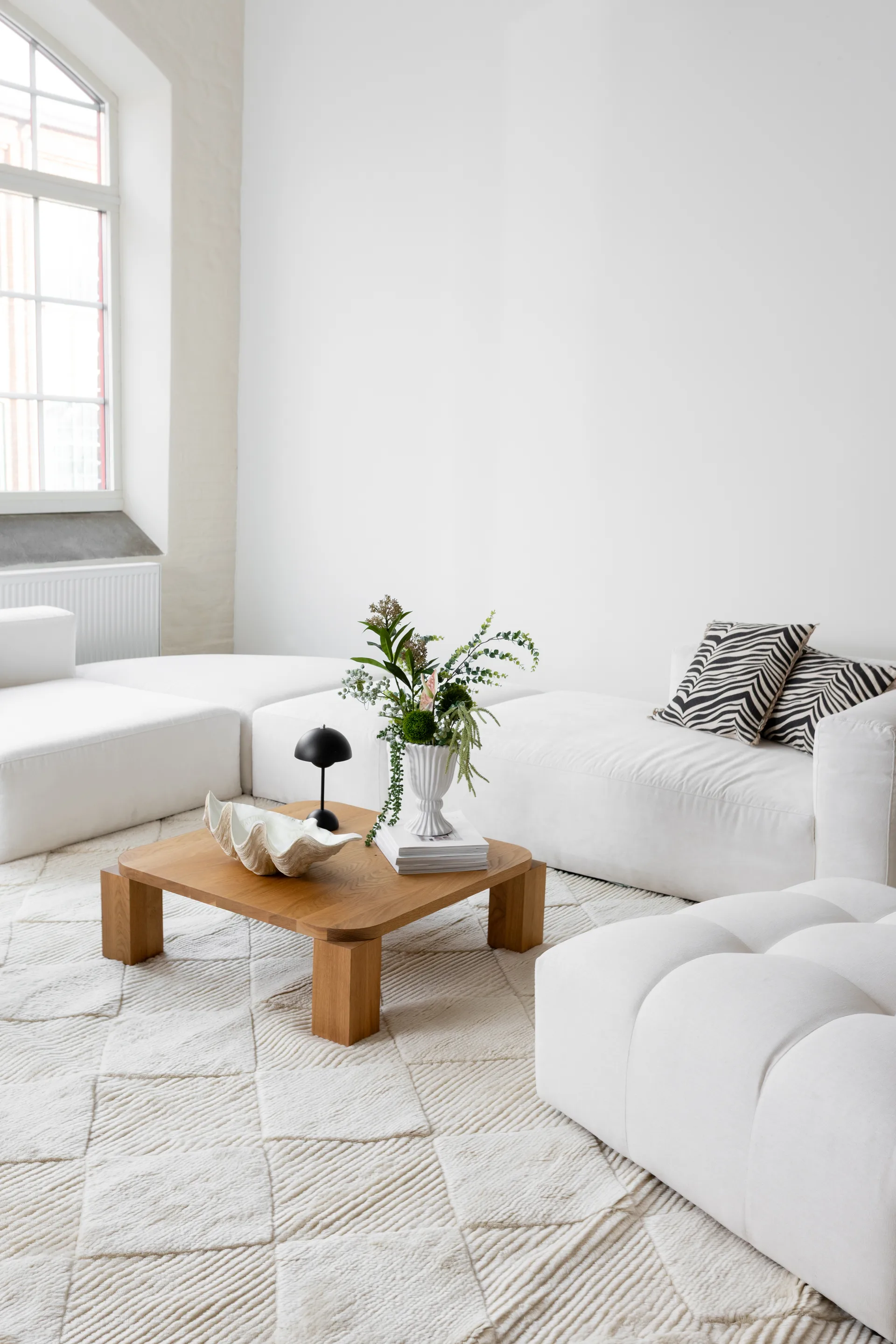 Berber Teppich, Ivory, 250x350 cm Classic Collection