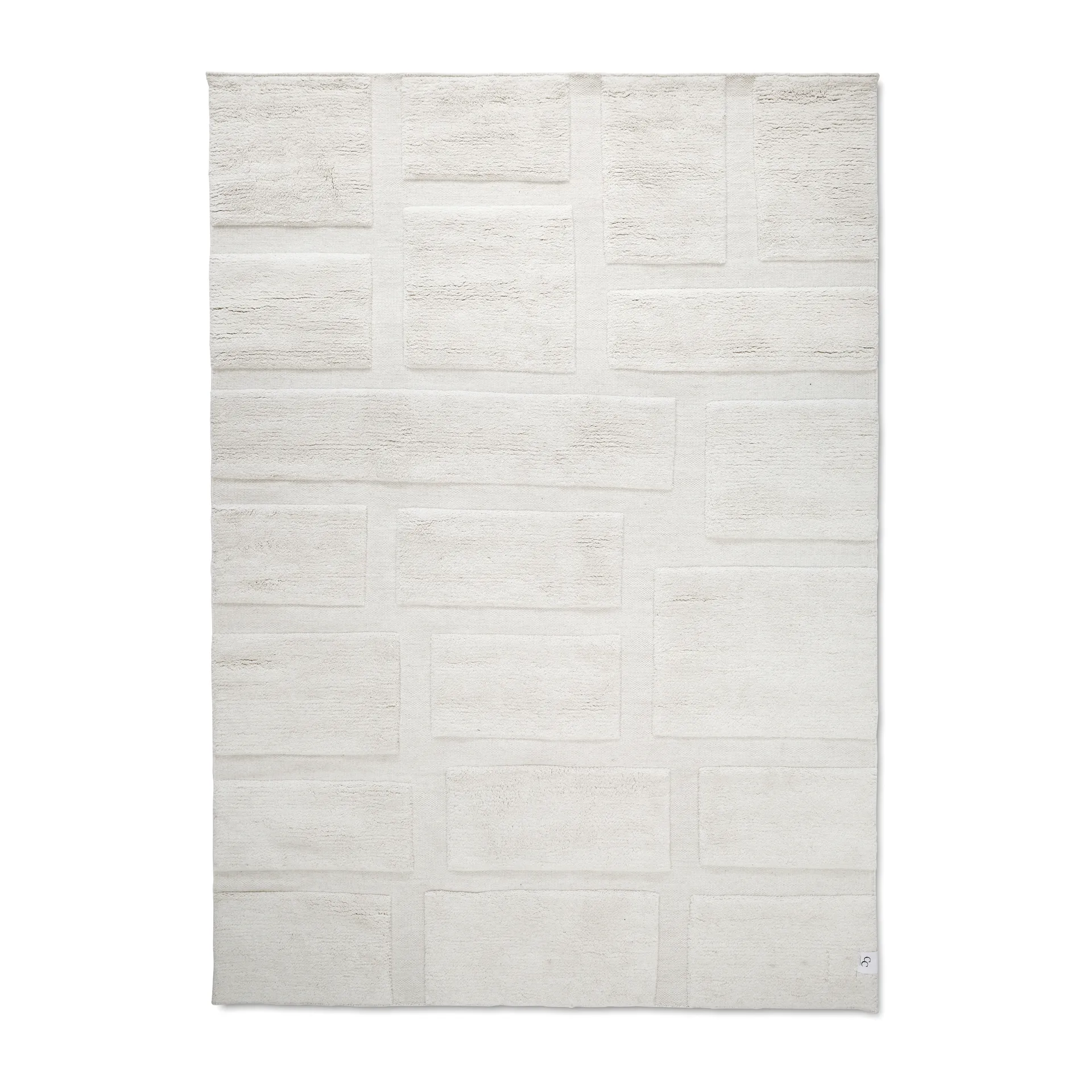 Bricks Wollteppich 170 x 230cm, Ivory Classic Collection