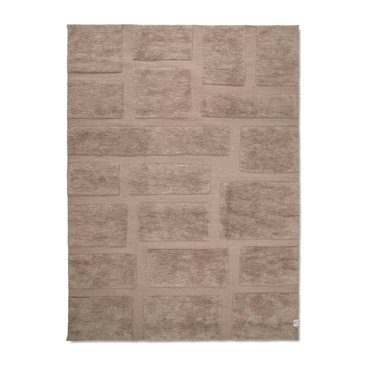 Bricks Wollteppich 250 x 350cm, Beige Classic Collection