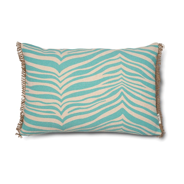 Classic Collection Zebra Kissen 40x60 cm - Aqua - Classic Collection