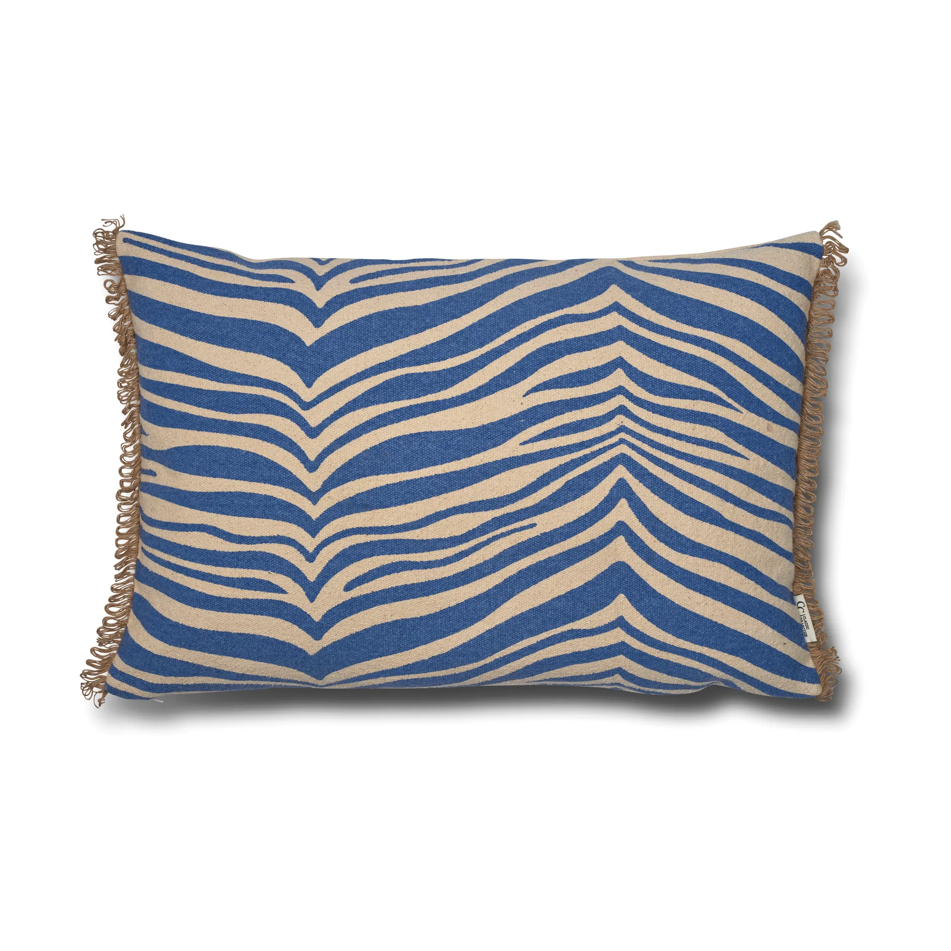 Classic Collection Zebra Kissen 40x60 cm, Blue Classic Collection