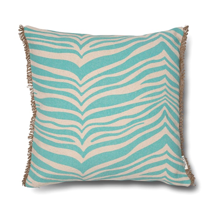 Classic Collection Zebra Kissen 50x50 cm - Aqua - Classic Collection