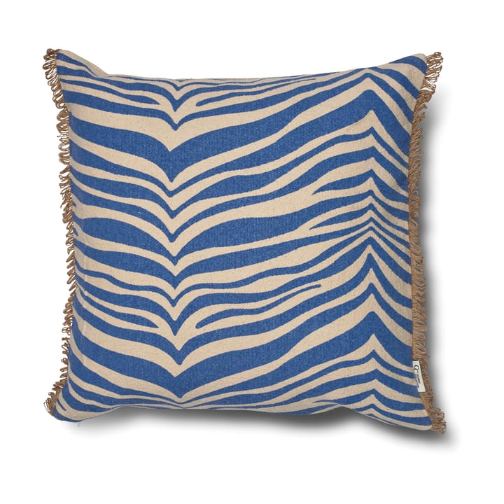 Classic Collection Zebra Kissen 50x50 cm - Blue - Classic Collection