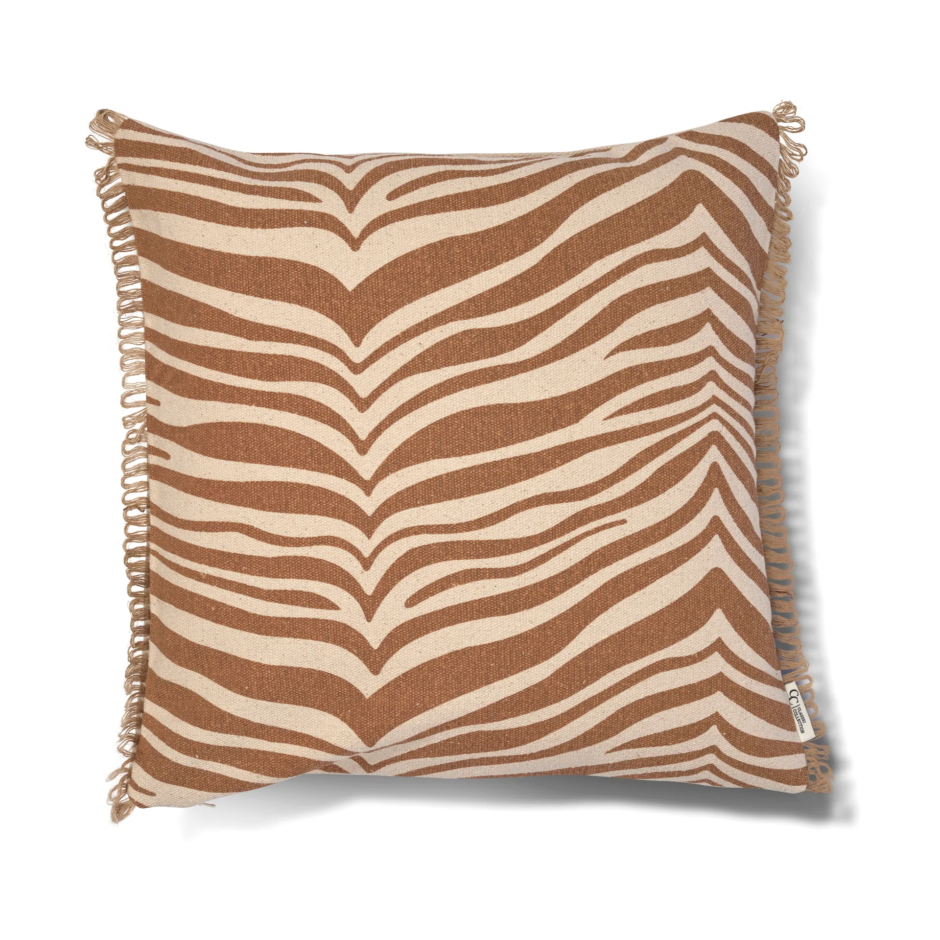 Classic Collection Zebra Kissen 50x50 cm, Glazed Ginger Classic Collection