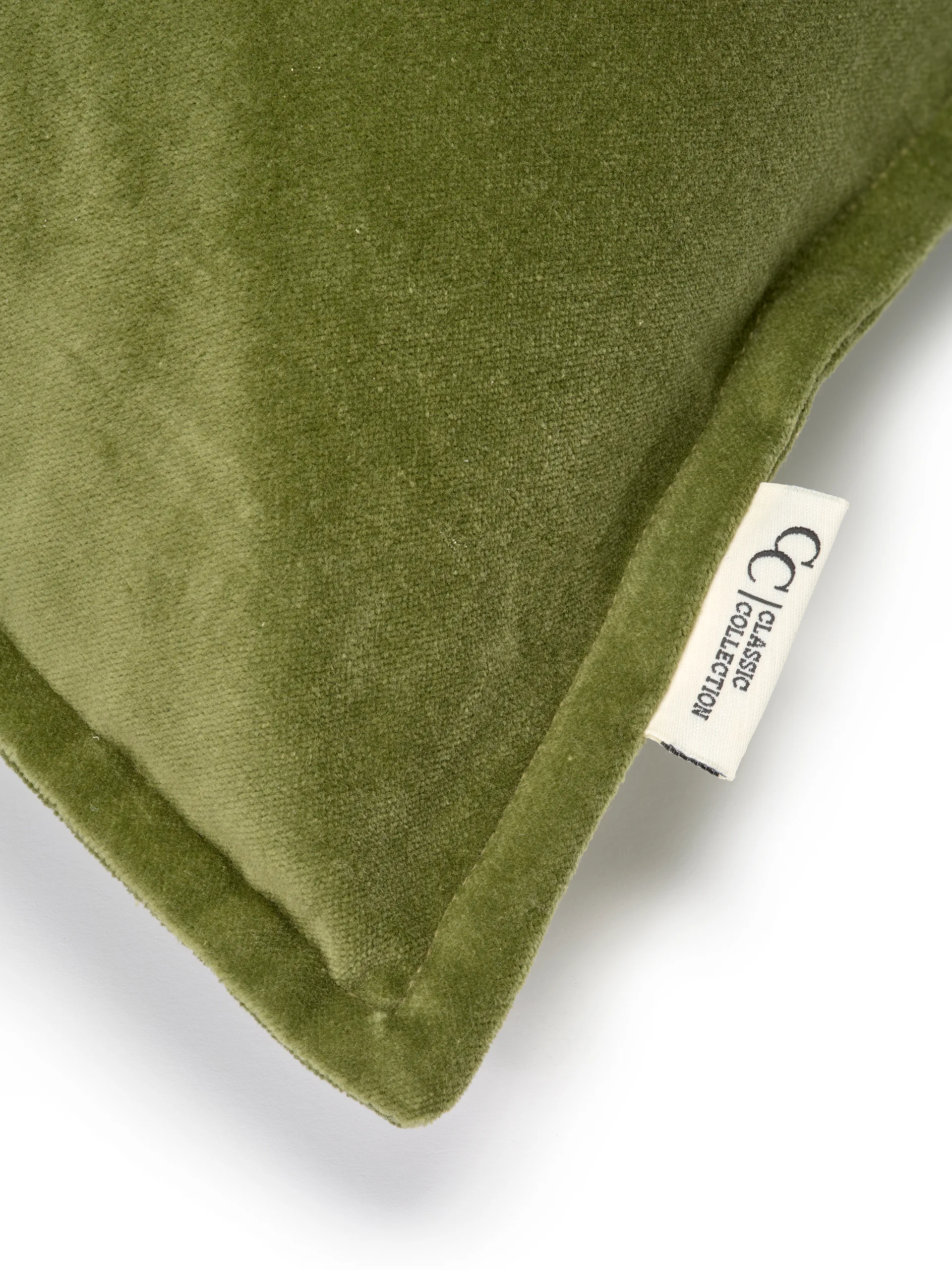 Classic Velvet Kissenbezug 50x50 cm, Green Classic Collection