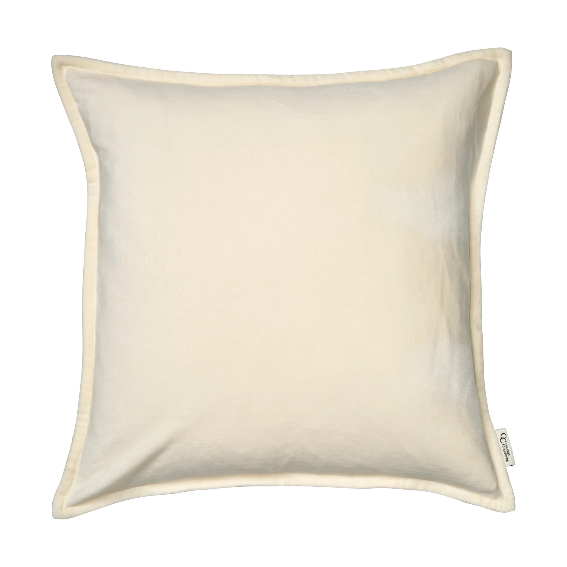 Classic Velvet Kissenbezug 50x50 cm, White Classic Collection