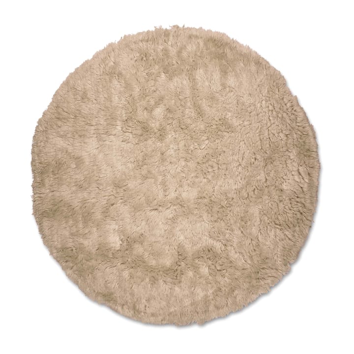 Cloudy Wollteppich Ø160cm, Beige Classic Collection