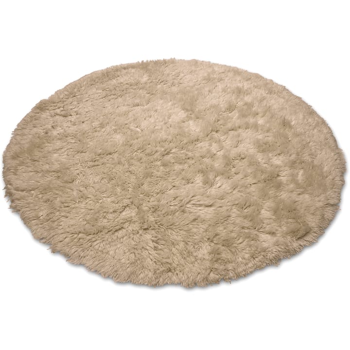 Cloudy Wollteppich Ø160cm, Beige Classic Collection