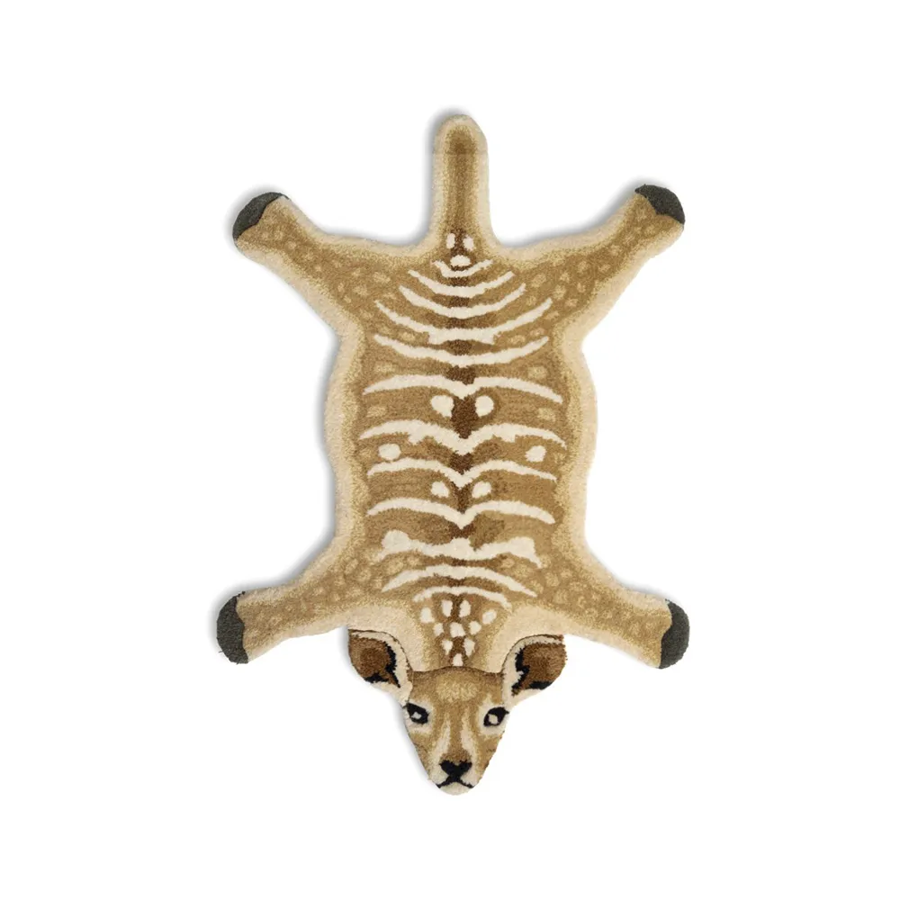 Deer Teppich, Natur, 60 x 90cm Classic Collection