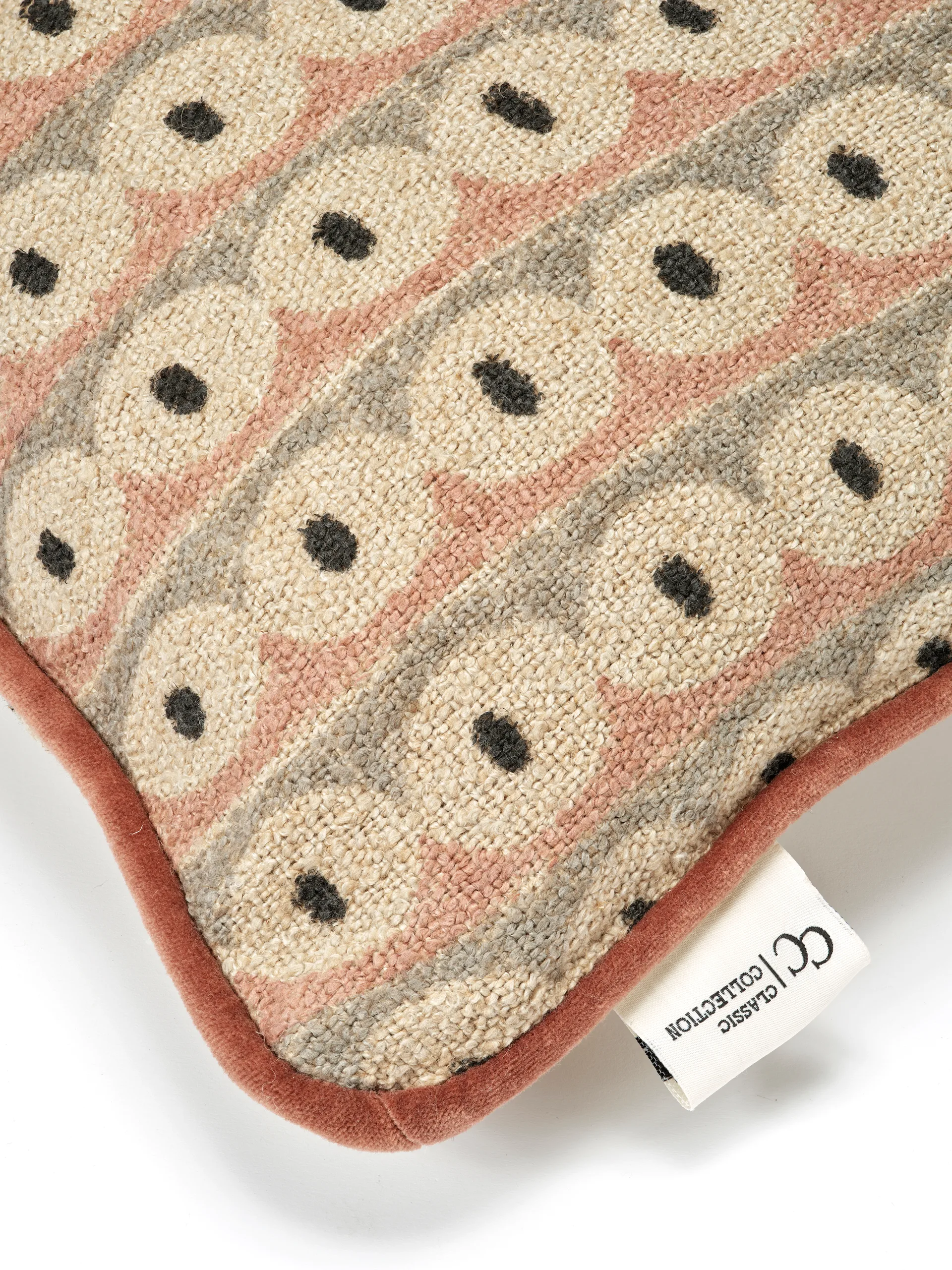 Dot Kissenbezug 40x60 cm, Mocha Classic Collection