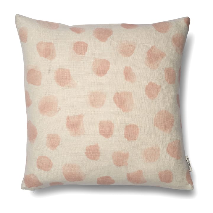 Dotty Kissenbezug 50 x 50cm - Weiß-rose smoke - Classic Collection