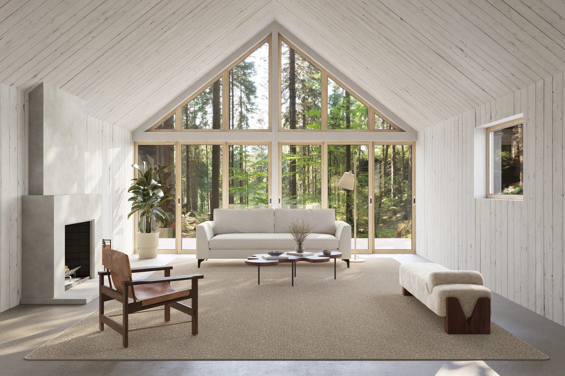 Fjellmyr Teppich, Naturbeige, 400x400 cm Classic Collection