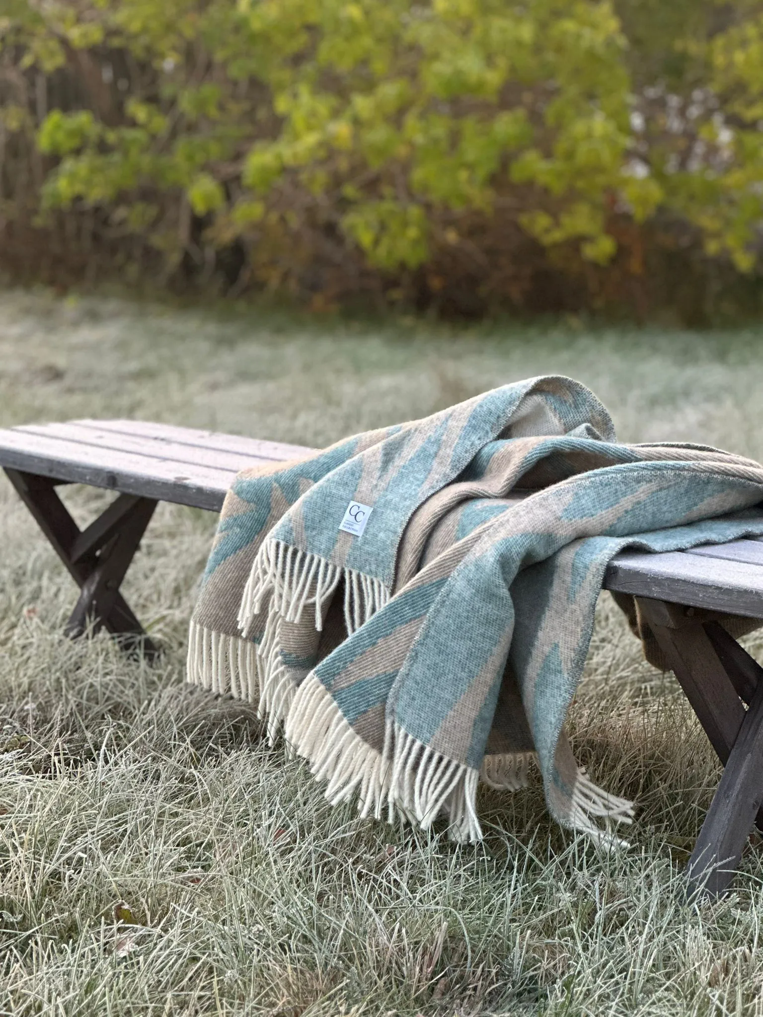 Folia Plaid 130x180 cm, Teal Classic Collection