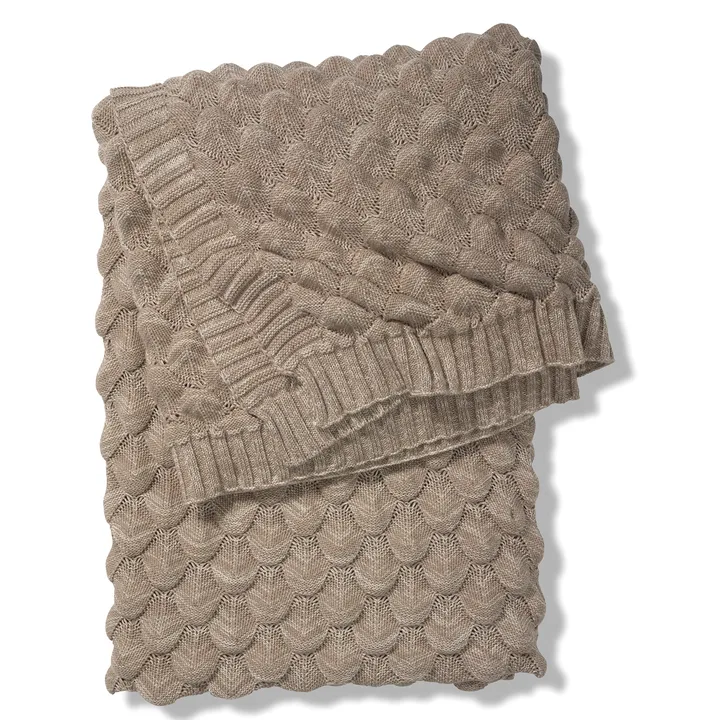 Gems Decke 130 x 170 cm - Simply taupe - Classic Collection