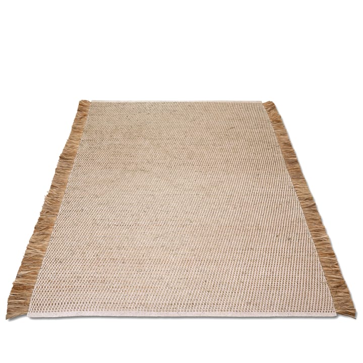 Goa Teppich 250 x 350cm, Weiß-Jute Classic Collection