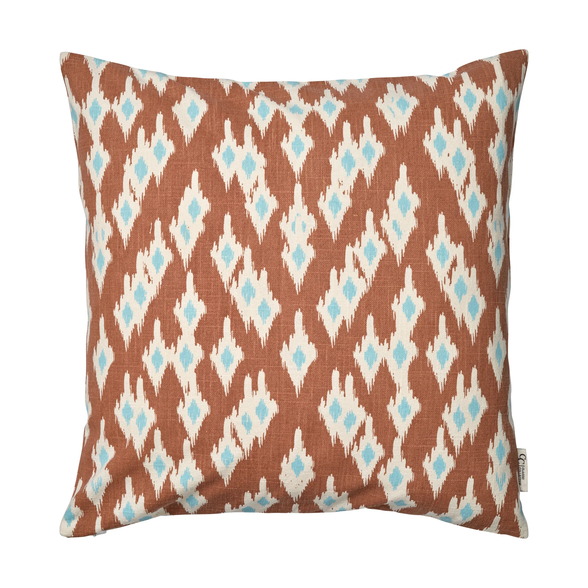 Ikat Diamond Kissenbezug 50x50 cm, Mocha Classic Collection
