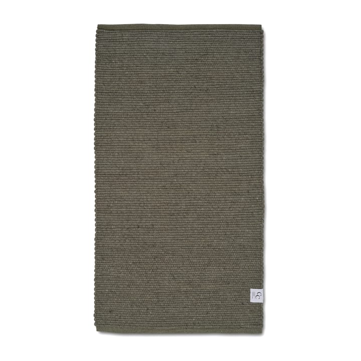 Merino Flurteppich, Dark green, 80 x 150cm Classic Collection