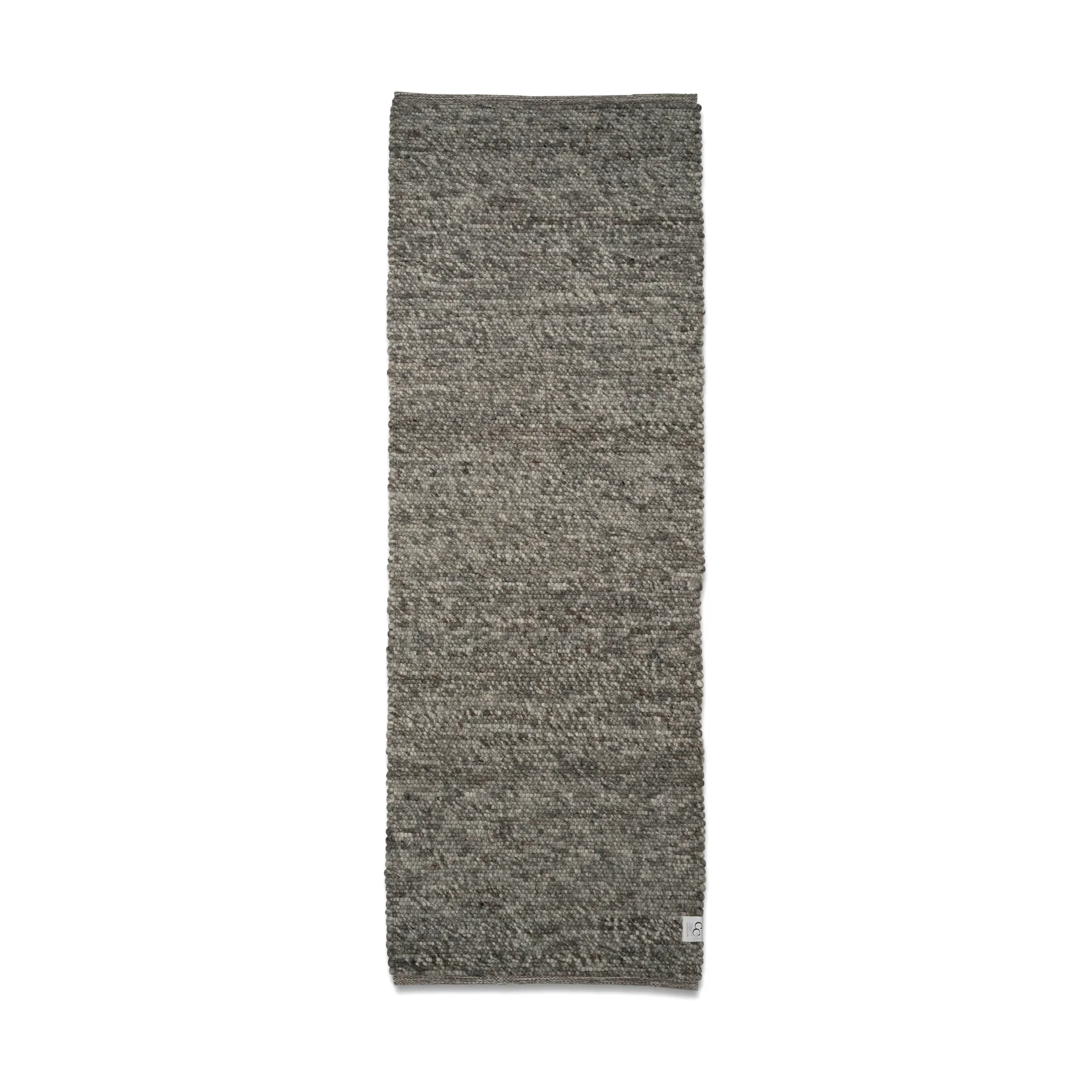 Merino Flurteppich, Grey, 80x200 cm Classic Collection