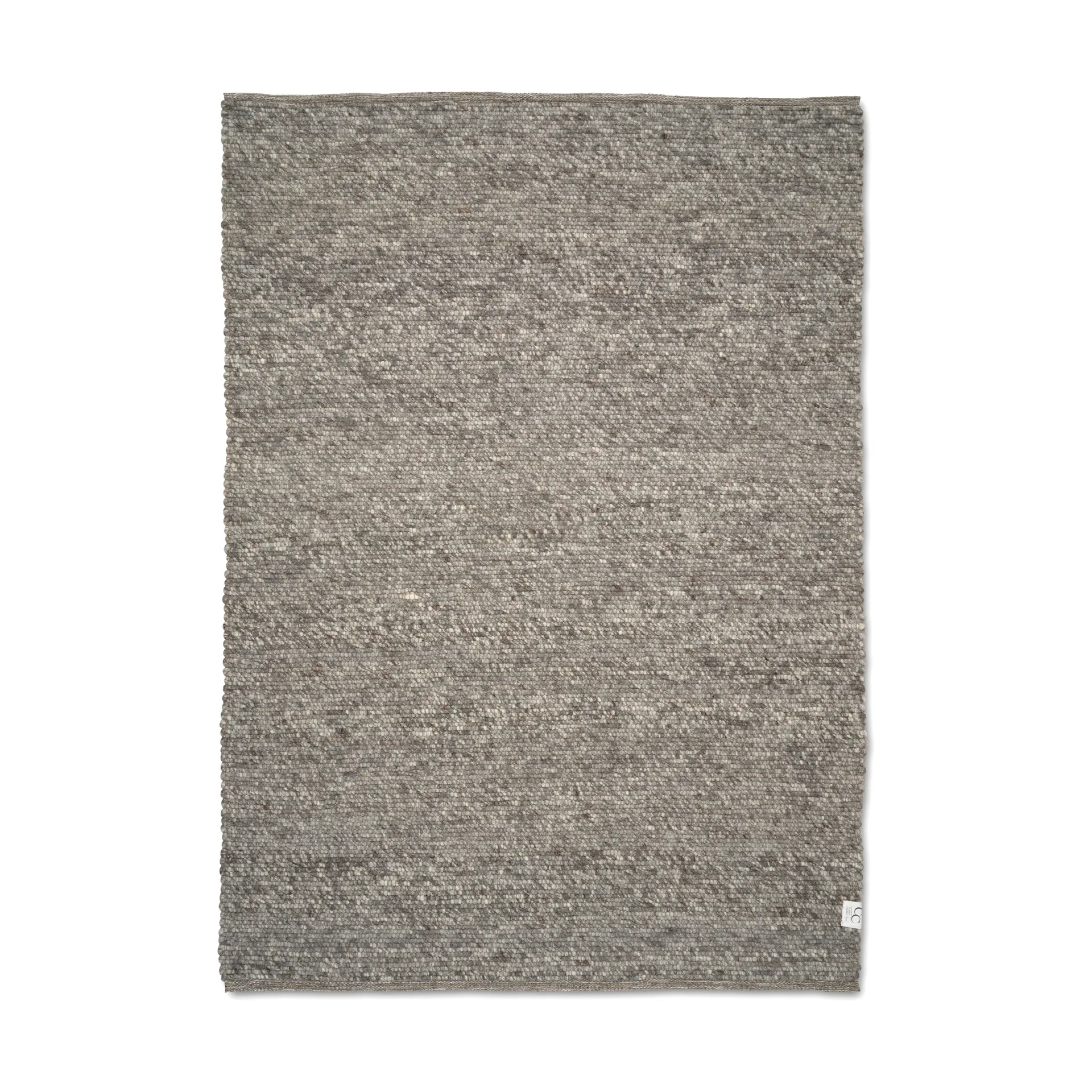 Merino Wollteppich 170 x 230cm, Grau Classic Collection