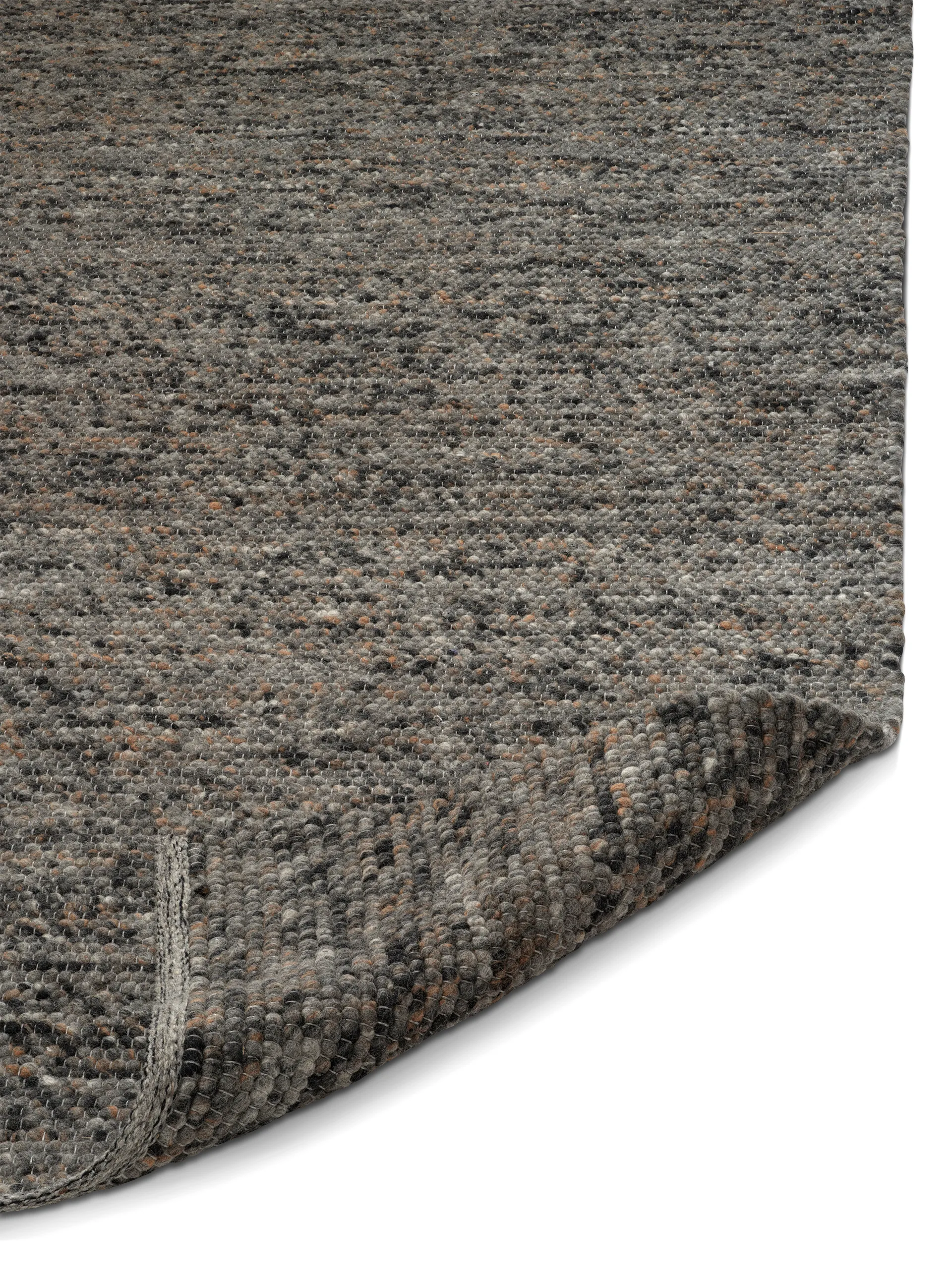 Merino Wollteppich 170 x 230cm, Grey melange Classic Collection