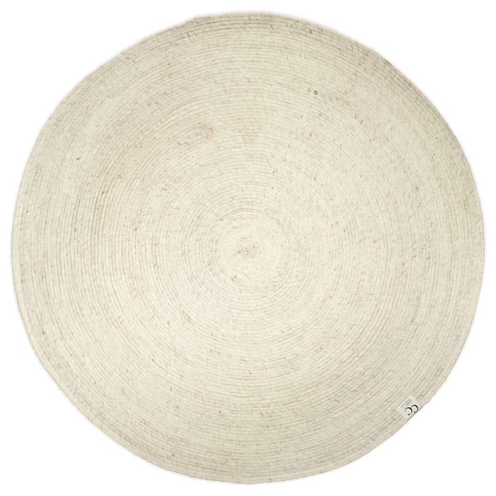 Merino Wollteppich rund Ø160cm, Weiß Classic Collection