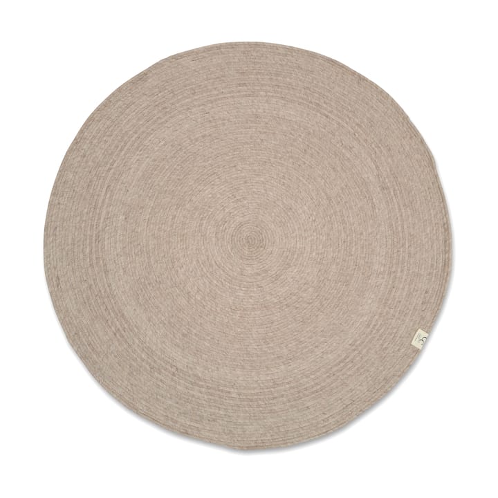 Merino Wollteppich rund Ø240 cm, Oat Classic Collection
