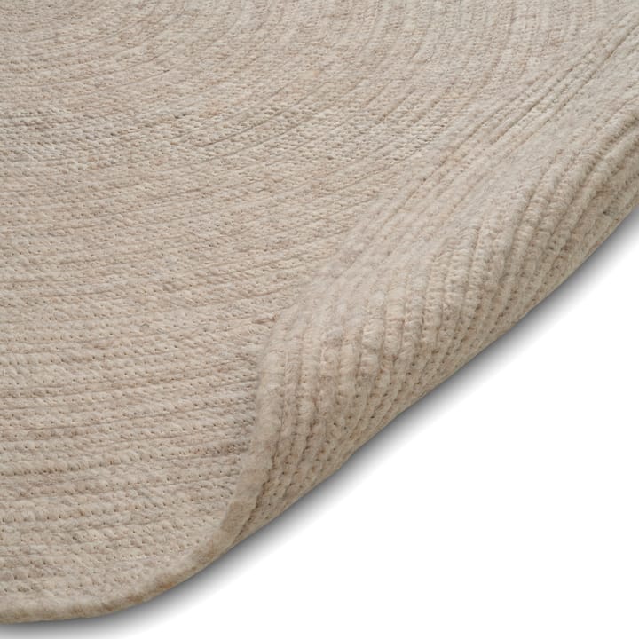 Merino Wollteppich rund Ø240 cm, Oat Classic Collection