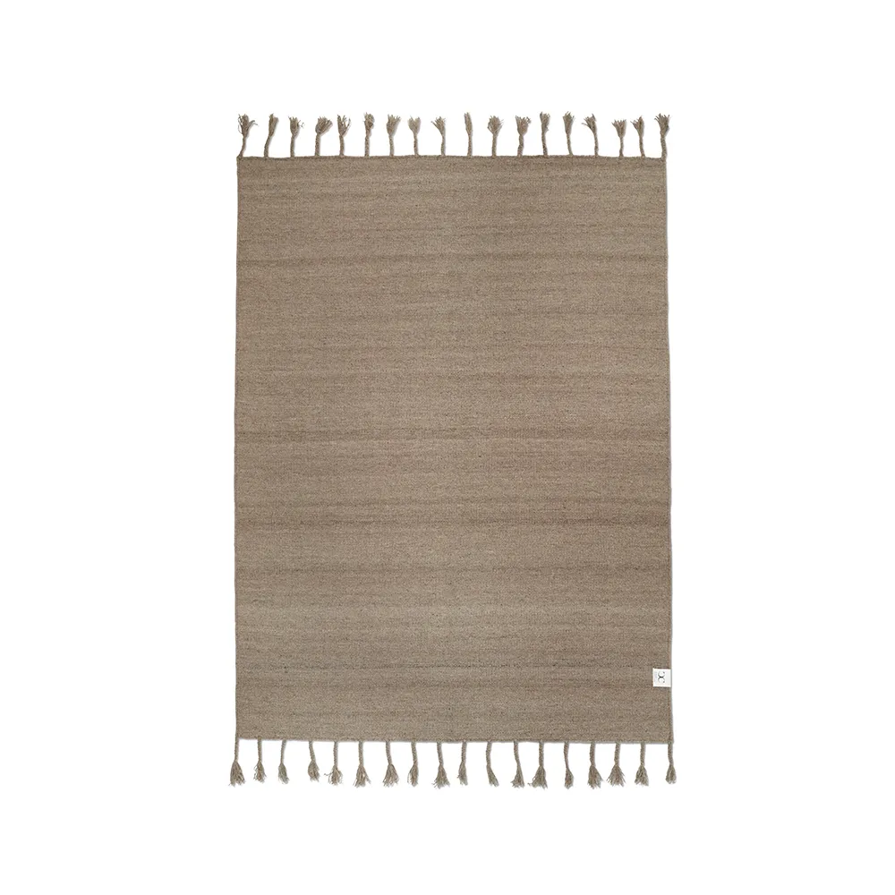 Plain Teppich, Beige, 170 x 230cm Classic Collection