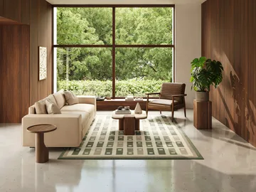 Röllakan Fyrbo Teppich - Grün, 170x230 cm - Classic Collection