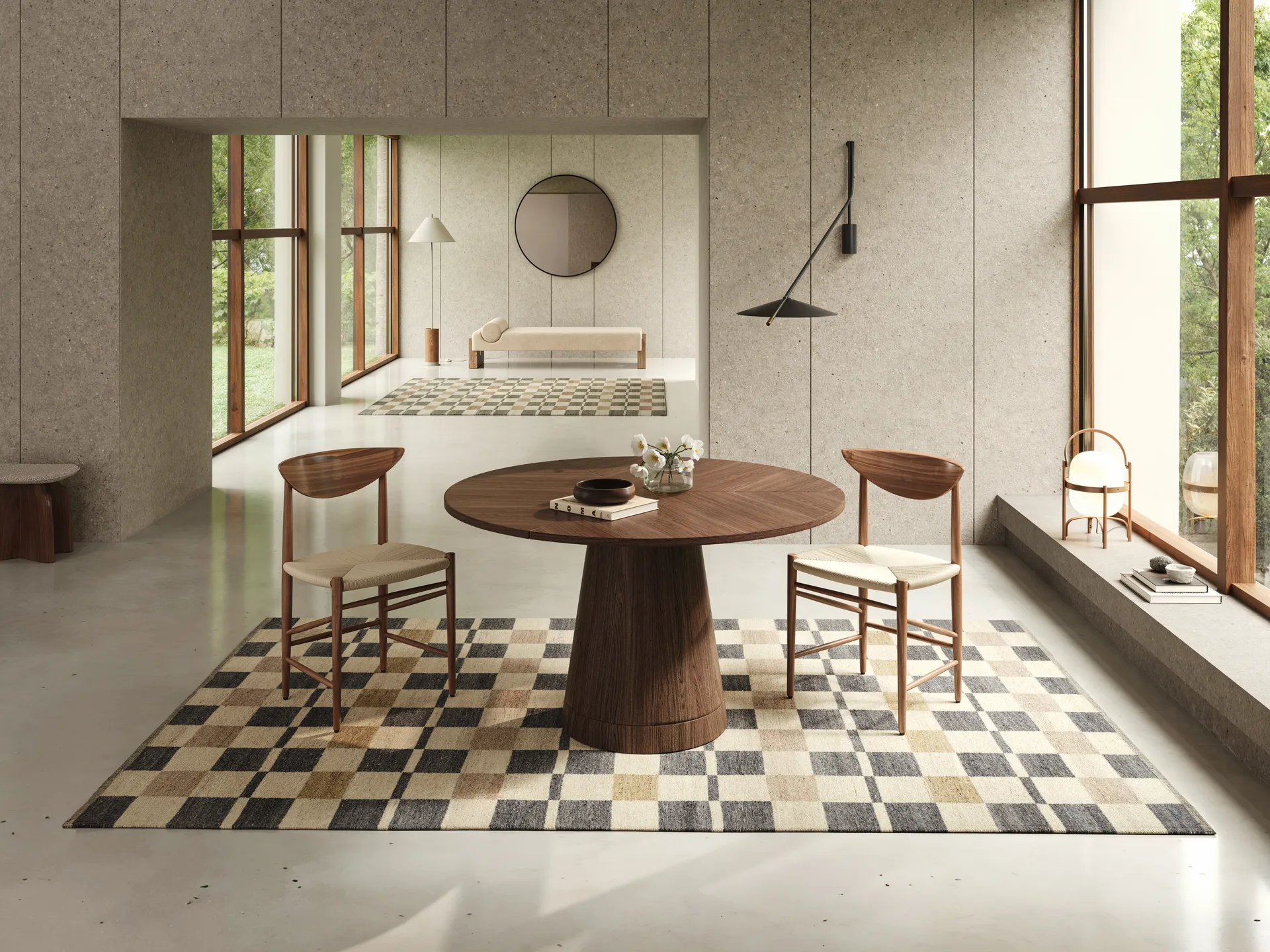 Röllakan Rutvik Teppich, Blau, 250x350 cm Classic Collection