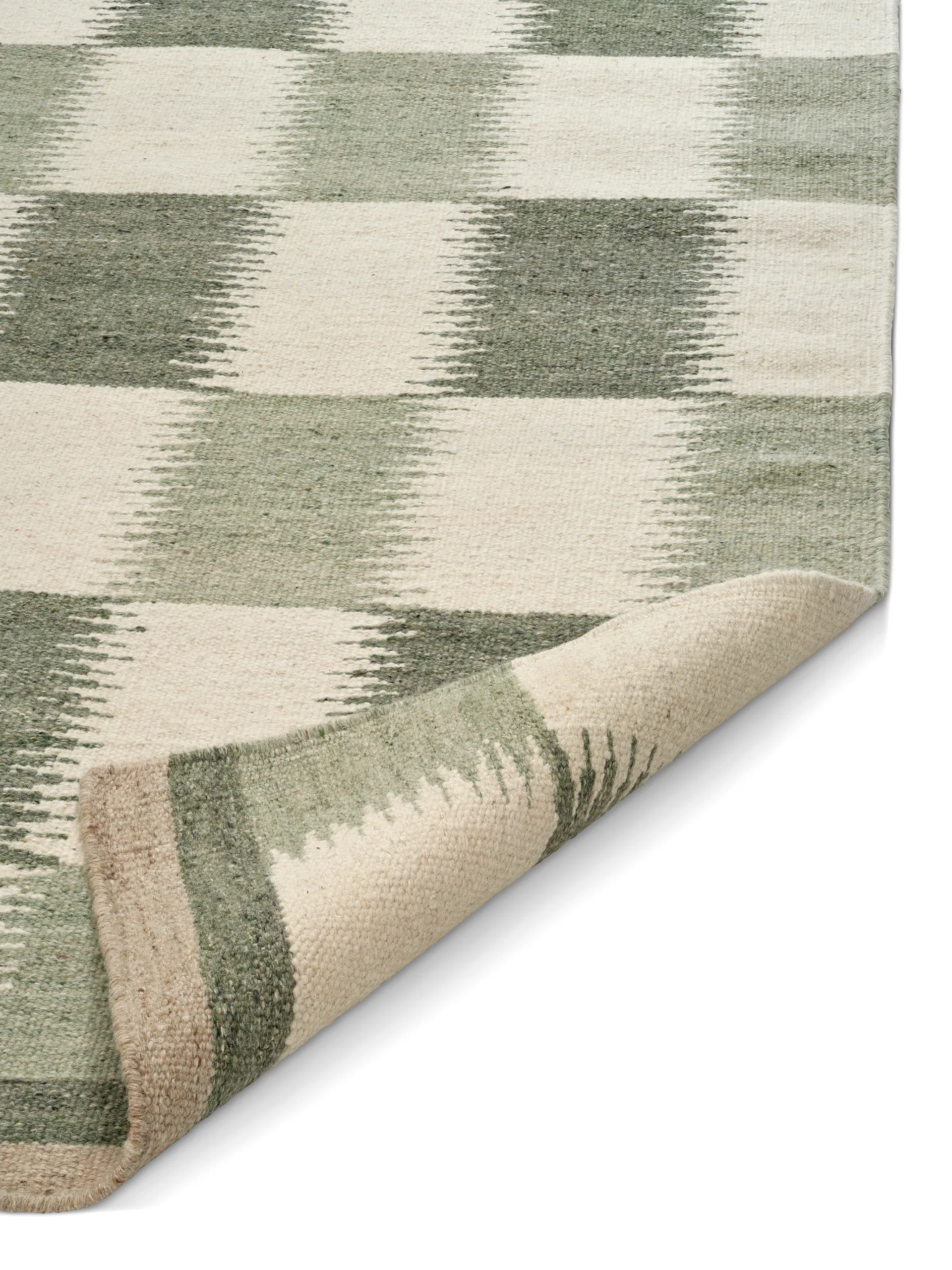 Röllakan Tagel Teppich, Grün, 250x350 cm Classic Collection