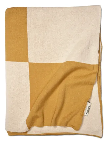 Square Decke 130x170 cm - Gelb - Classic Collection