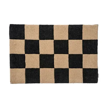 Square Fußmatte - Schwarz-natur, 60x90 cm - Classic Collection