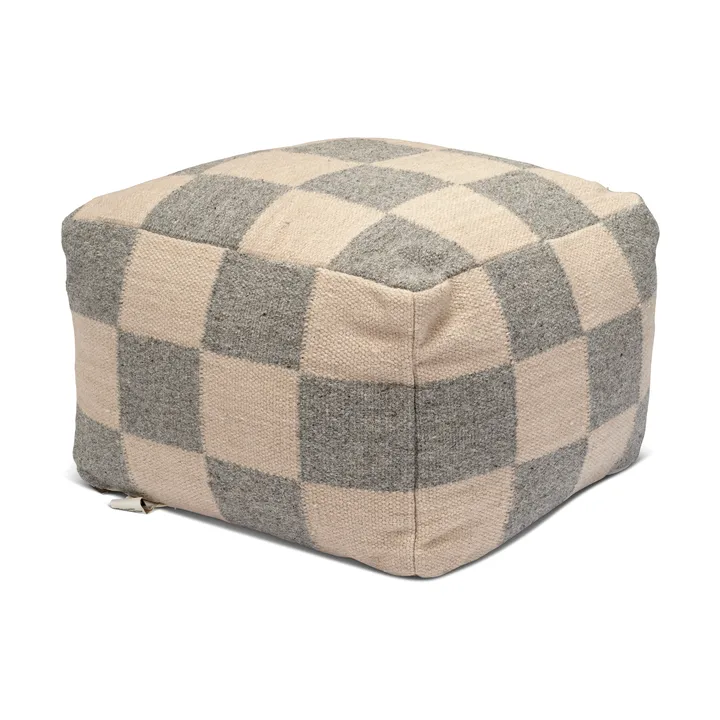 Square Pouf 50x50 cm - Grau-Natur - Classic Collection