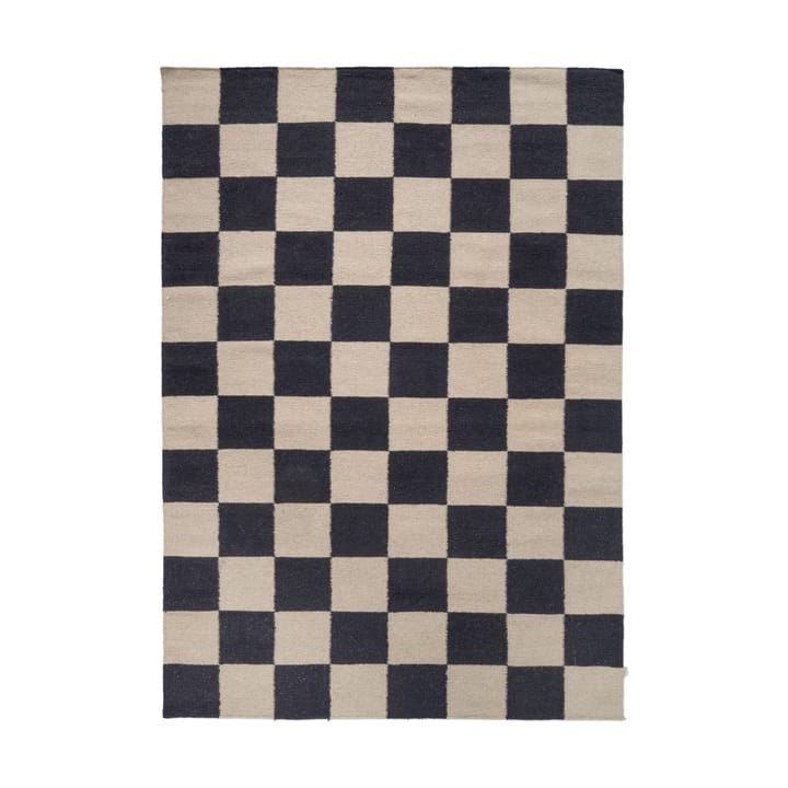 Square Teppich - Schwarz-Beige, 170x230 cm - Classic Collection