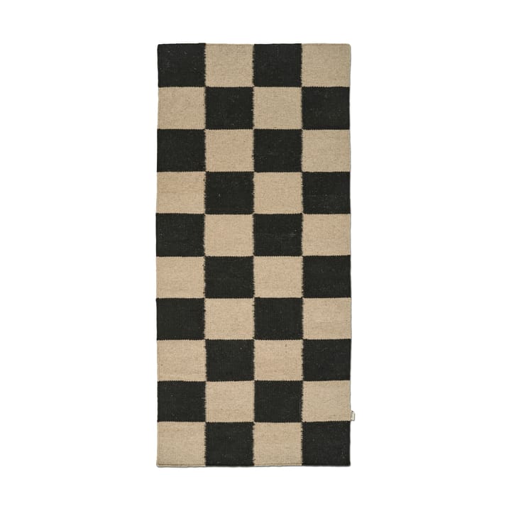 Squares Läufer - Black-natural, 80x200 cm - Classic Collection