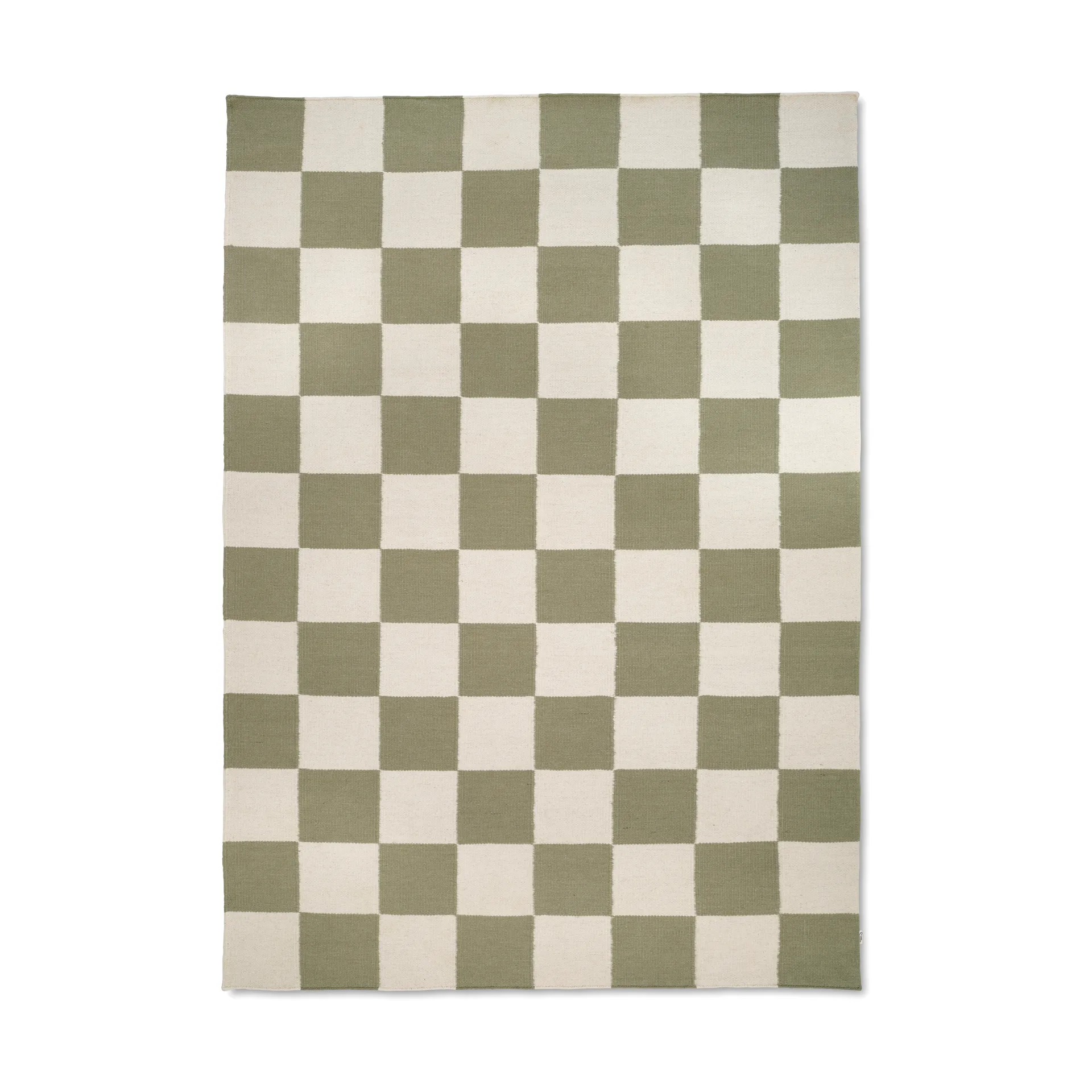 Squares Teppich, White-green, 300x400 cm Classic Collection