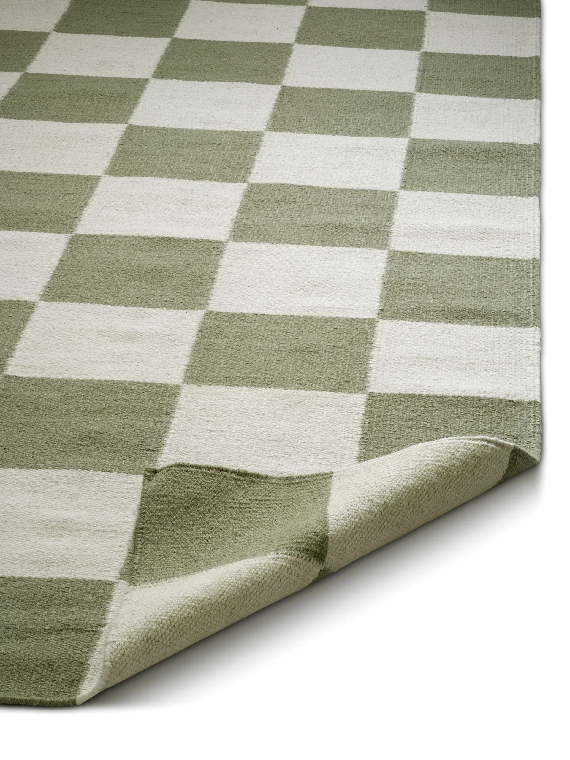 Squares Teppich, White-green, 300x400 cm Classic Collection
