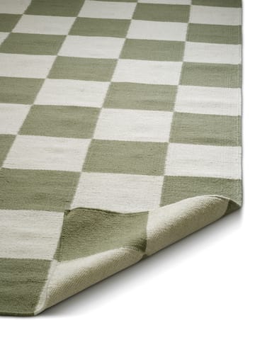 Squares Teppich - White-green, 300x400 cm - Classic Collection
