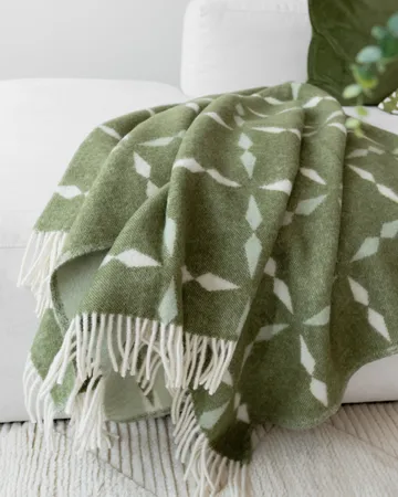 Tile Plaid 130x180 cm - Grün - Classic Collection