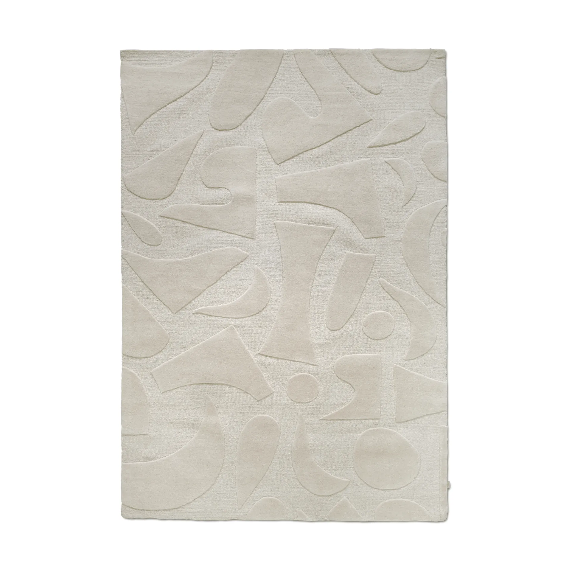 Vivid WollTeppich 170x230 cm, Weiß Classic Collection