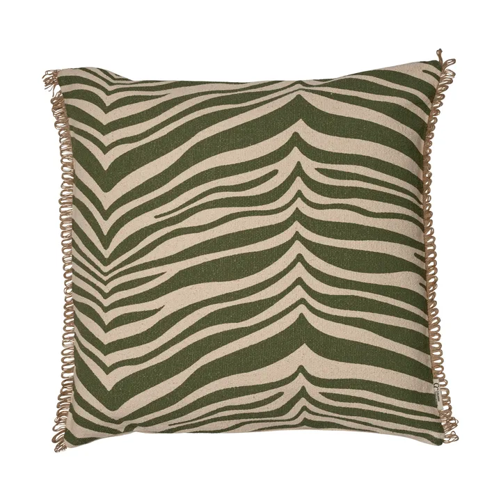 Zebra Kissen 50 x 50cm - Grün - Classic Collection