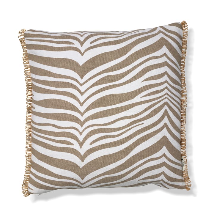 Zebra Kissen 50 x 50cm, Simply taupe Classic Collection
