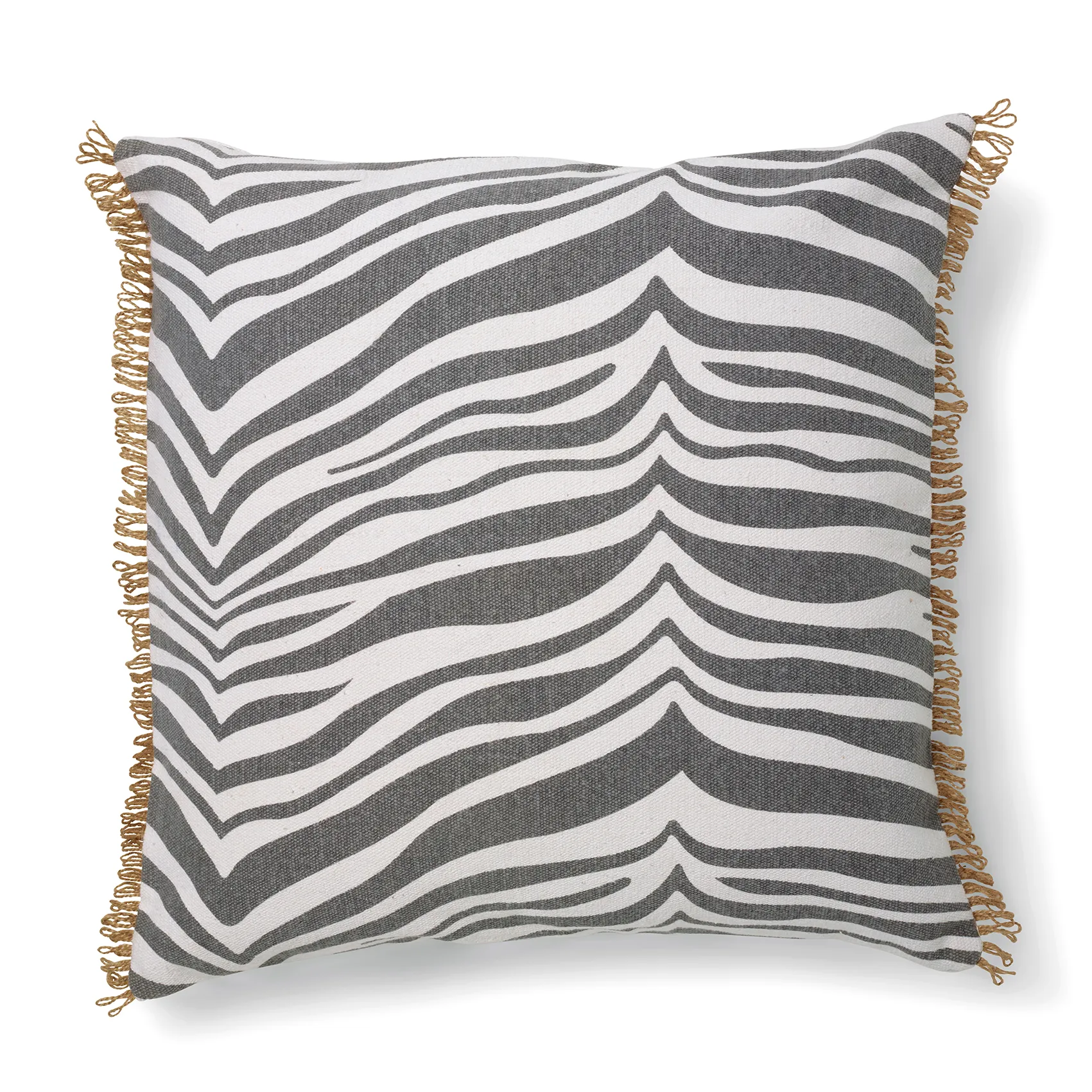 Zebra Kissen 50 x 50cm, Titanium Classic Collection