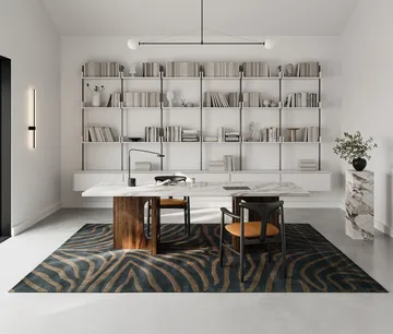 Zebra Teppich 250 x 350cm - Horizon, 250x350 cm - Classic Collection