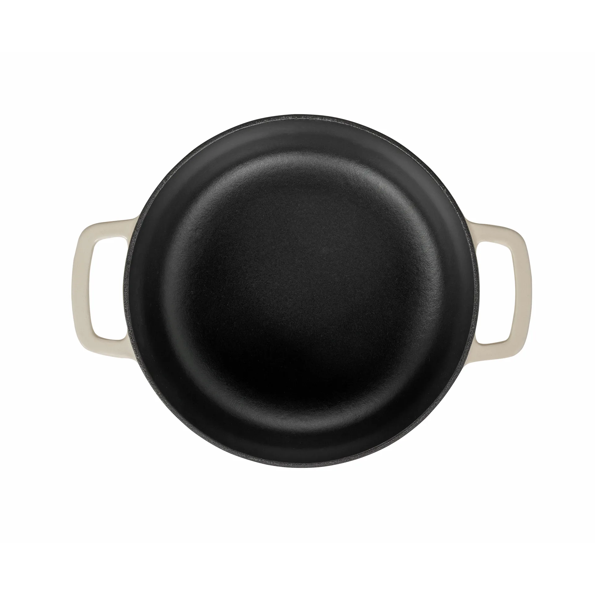 Combekk emaillierter Gusseisentopf Ø24 cm, Sand-gold knob Combekk